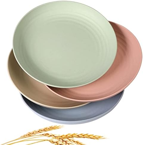 CAMBUY Lightweight Unbreakable Dinner Plates Set for Home Events