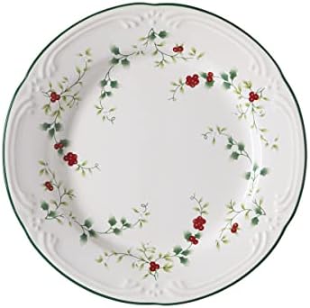 Sturdy Salad Plates for Family Gatherings Winterberry Design Perfect for Entertaining