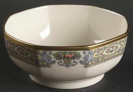 Elegant Octagonal Dinner Bowl