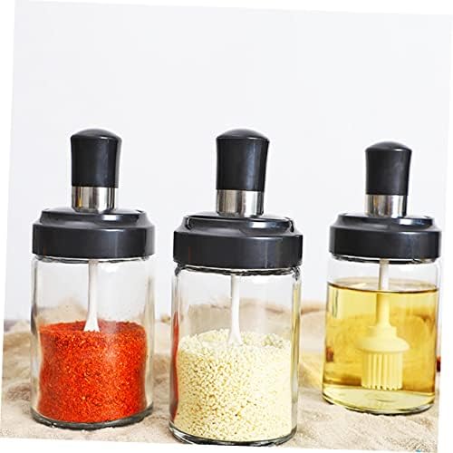 3-Pack Sealed Seasoning Jars for Salt