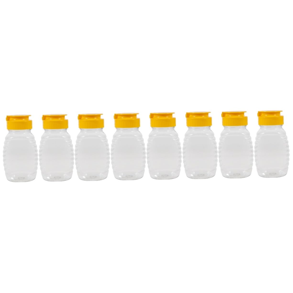 Ergonomic Professional Honey Squeeze Dispenser 8-Piece Set