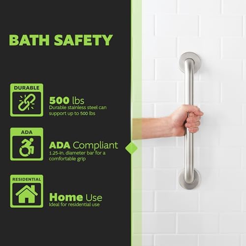 Homewerks 24 Inch ADA Compliant Grab Bar