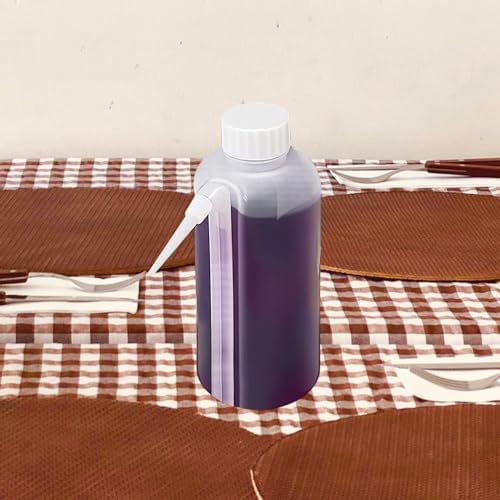 PRETYZOOM 5pcs Condiment Squeeze Bottles