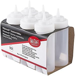 Tablecraft Wide Squeeze Dispenser - 6pk