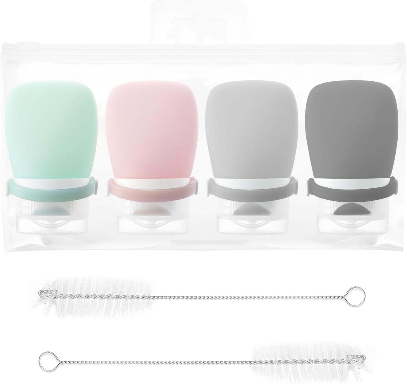 Machine Sealed Squeeze Salad Dressing Bottle Set