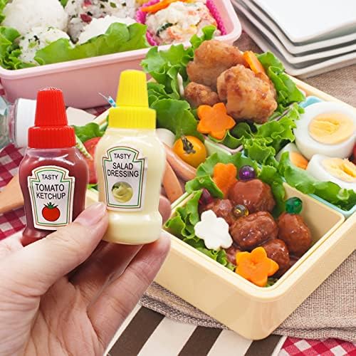 8-Piece Mini Ketchup Squeeze Bottles