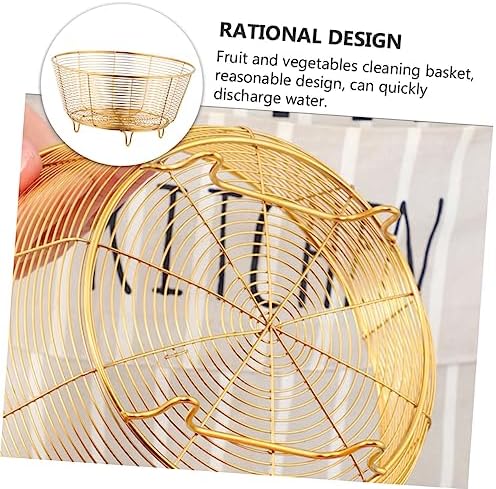 Perfect for Fruits Veggies Stainless Steel Drain Basket