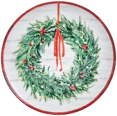 Mikasa Holiday Countryside Christmas Salad Plates Set of 4 9 Inch