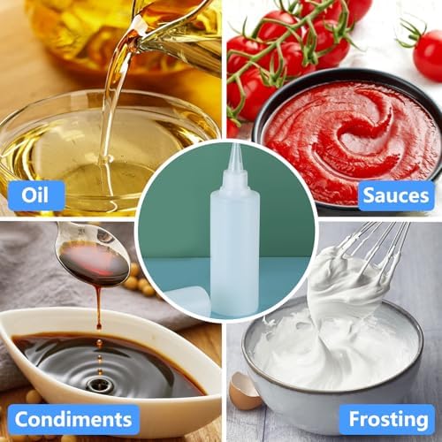 2-Pack of Eco-Friendly 10 oz Condiment Squeeze Bottles