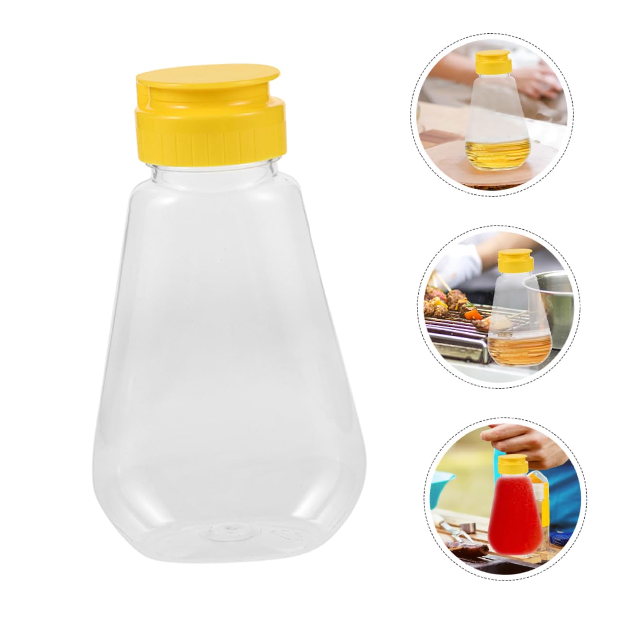 BESPORTBLE Honey Jar Honey Squeeze Bottle Condiment Dispenser