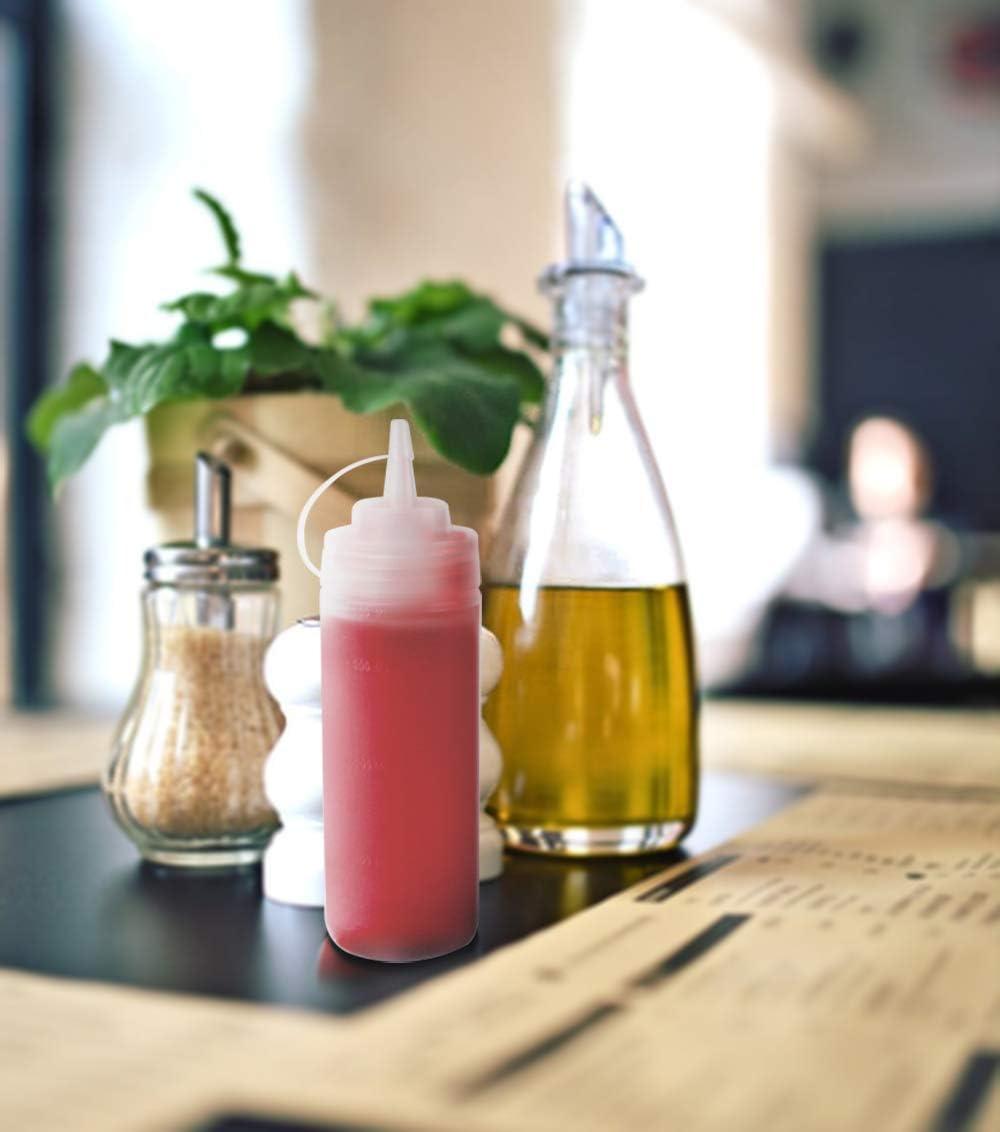 Secure Squeeze Bottles for Kitchen Use