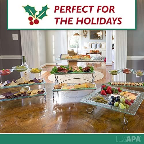 Elegant 3-Tier Server Tray for Dishes