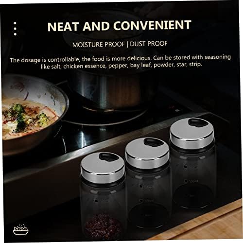 CIYODO2PCS Glass Condiment Bottles