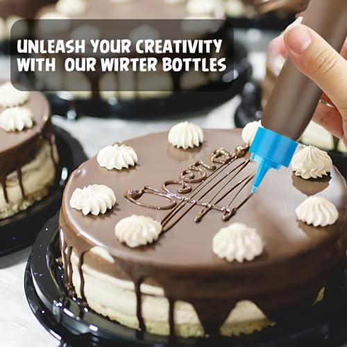 Sleek Squeeze Bottle Set for Candy Crafts
