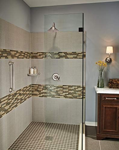 Experience Safe Bathroom Living with the Delta Faucet 41618-CZ Traditional Grab Bar