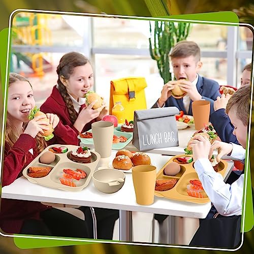 Tanlade 24-Piece Kids Dinnerware Set