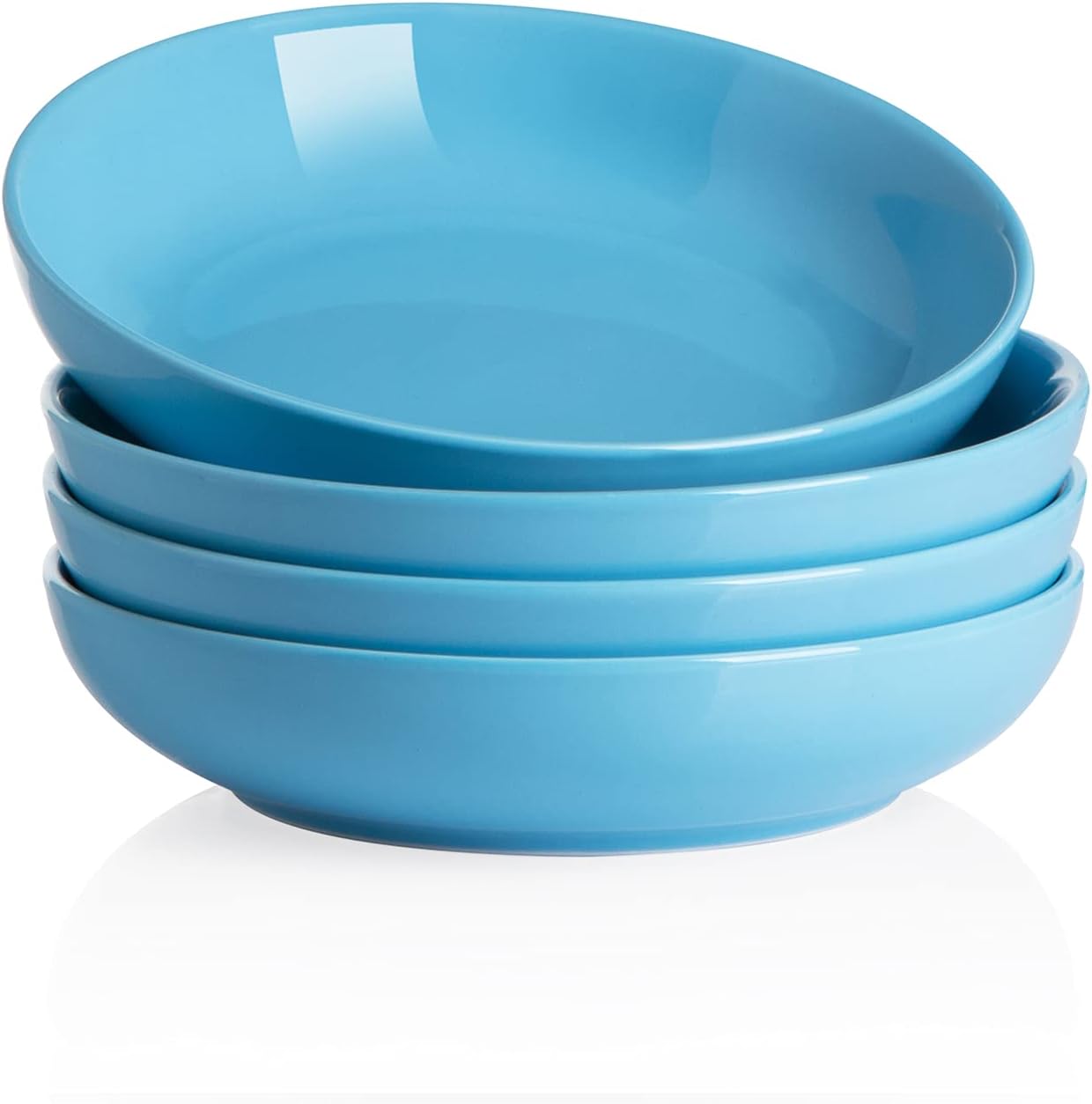 Sweejar Dinner Bowls Set Steel Blue