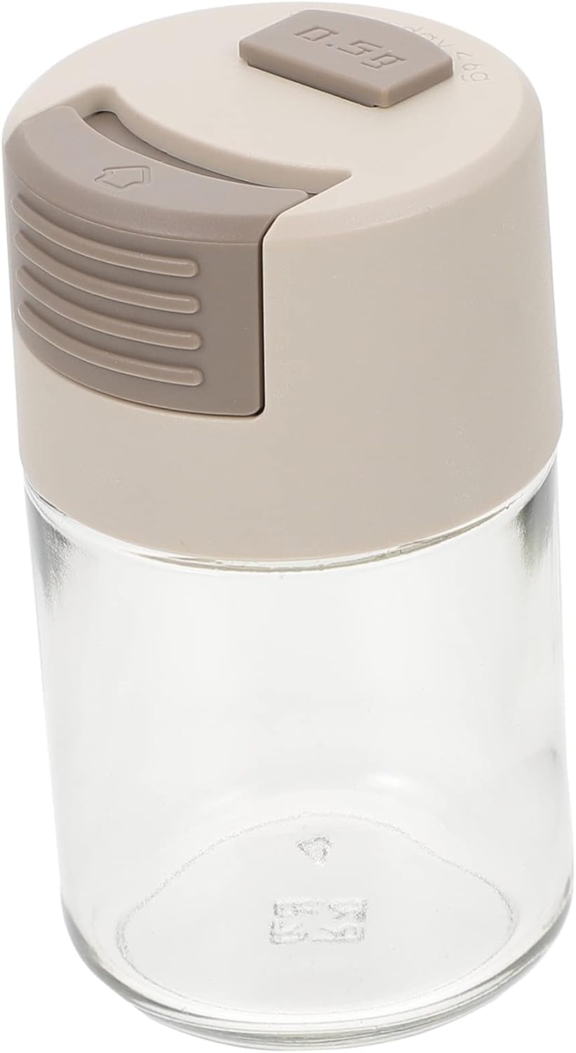 Zerodeko 1-Piece Salt Box Lid Spoon Salt Shaker