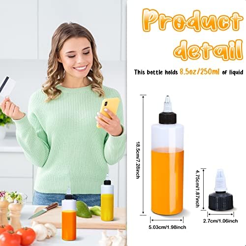 50-Pack Squeeze Bottles