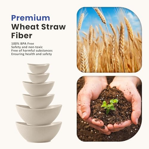 Homienly Premium Mixing Bowls Set