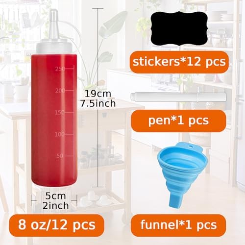 Hajoyful Squeeze Bottle Set