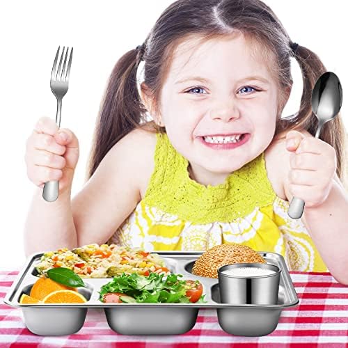 Perfect 20-Piece Stainless Steel Dinnerware Set for Home Kitchen