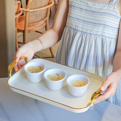 JEESA Set of 3 Serving Platters with Handles