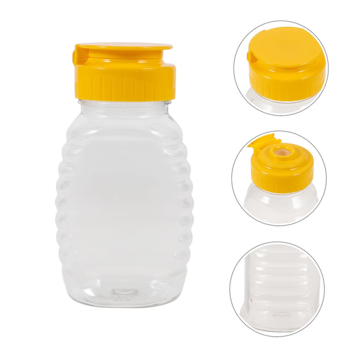 Toddmom 4pc Leak-Proof Honey Squeeze Bottles