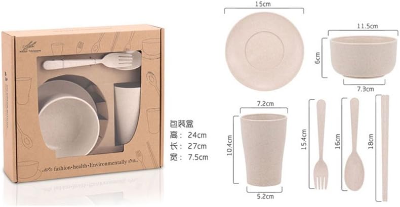 Healthy Eco Dinnerware Bowl Set