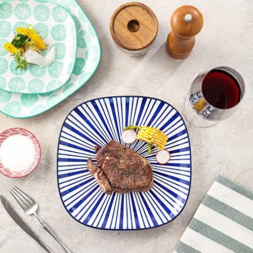 Selamica Square Salad Plates Set of 6