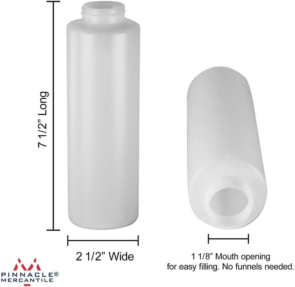 Pinnacle Mercantile Condiment Squeeze Bottles Set of 12