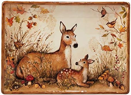 Stylish Pine Forest Serving Platter