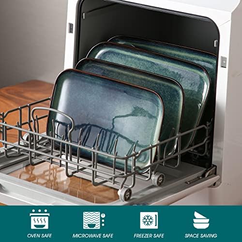 Stylish 3-Piece Rectangular Serving Platter Set