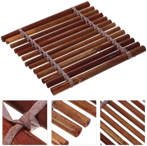 MOLUCKFU Bamboo Sushi Plate Decorations