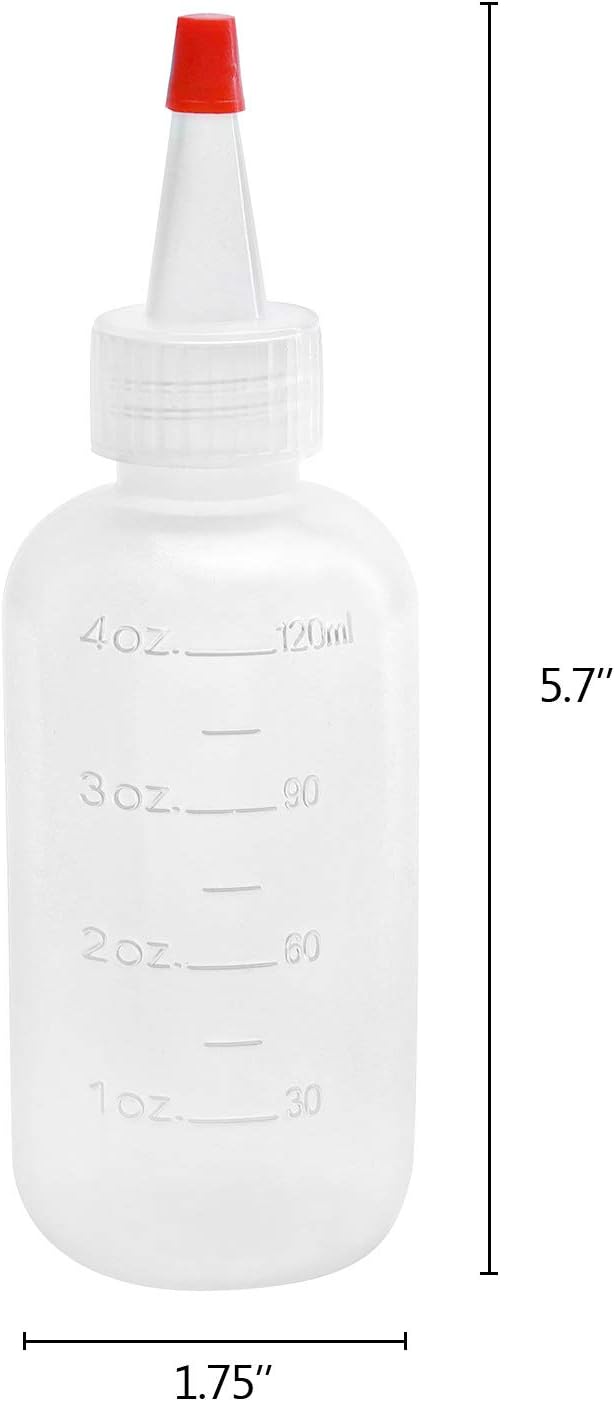 Convenient 4-Ounce Squeeze Bottle