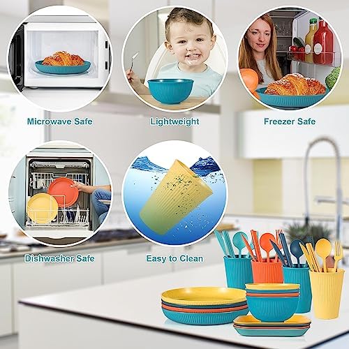 Stylish 36-Piece Dinnerware Set for Home Use