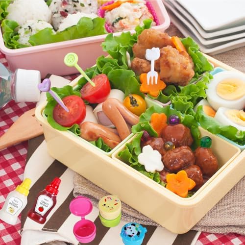 143 Pcs Animal-Themed Condiment Squeeze Bottles