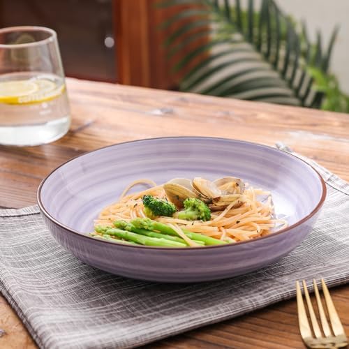 Stylish 16-Piece Dinnerware for 4 with Gradient Design