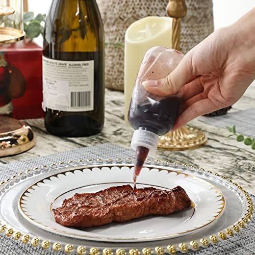 Perfect 16oz Squeeze Bottle Set for Easy Condiment Control