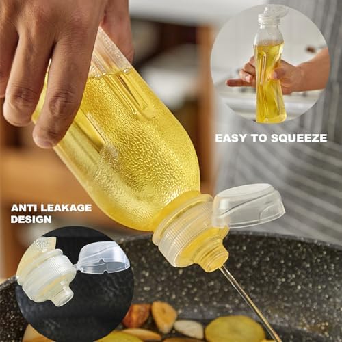 Sleek Design Squeeze Bottle Set for Cooking Camping