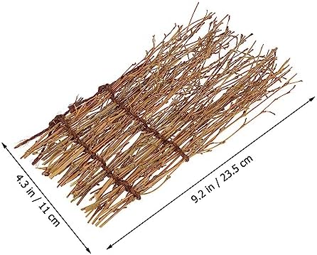 Elegant Bamboo Sushi Fence Decoration