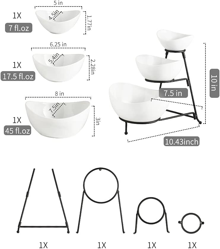 Sturdy 3-Tier Serving Stand