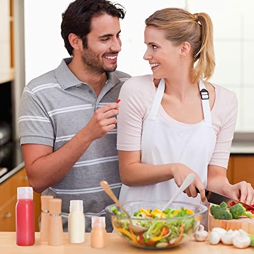 RAMFIYN 5-Nozzle Condiment Squeeze Bottles