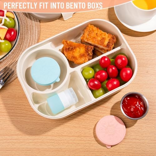 Ergonomic 8-Pack Condiment Set for Lunch