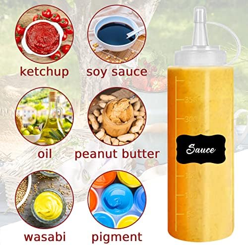 Squeeze Bottle Set for Kitchen Convenience