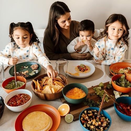 Nook Theory Wheat Straw Bowl Set of 8 26 Oz