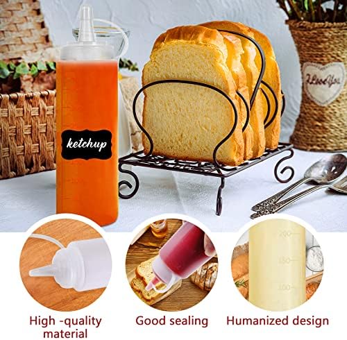 Squeeze Bottle Set for Kitchen Convenience