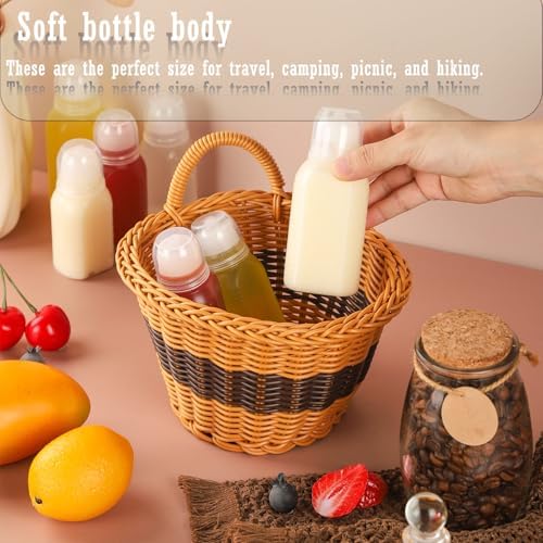 Mini Salad Dressing Containers Perfect for Luggage