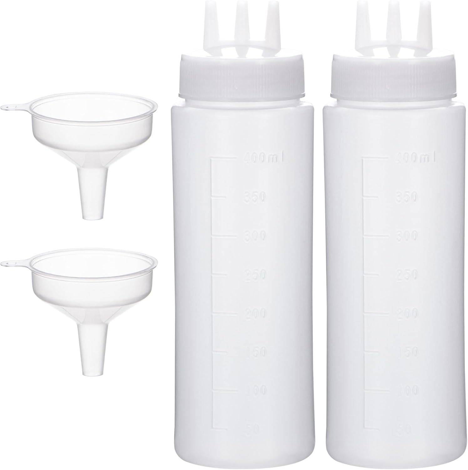 Squeeze Away Stress 3-Hole Condiment Bottles