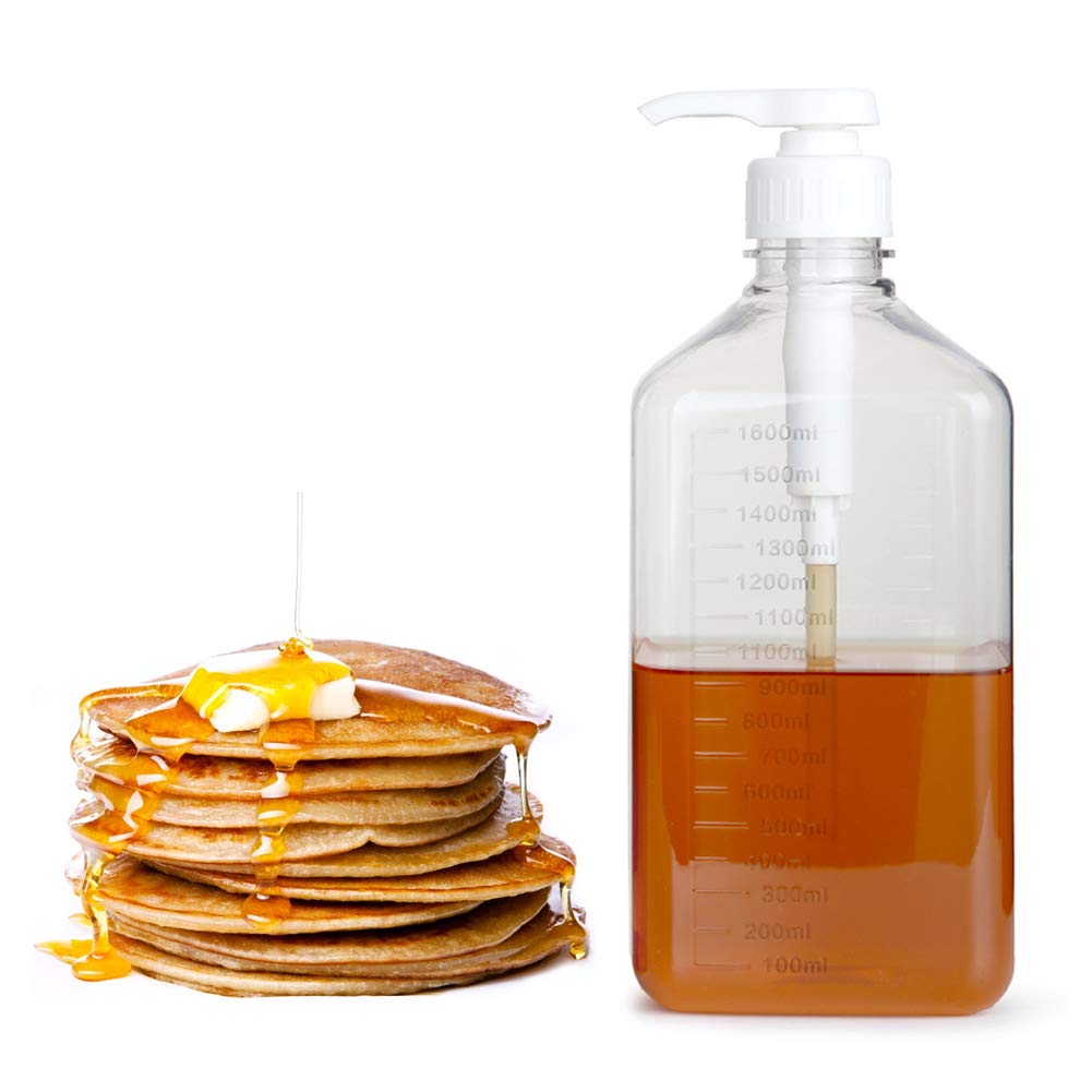 Sleek 1600ml Simple Press Pump Bottles